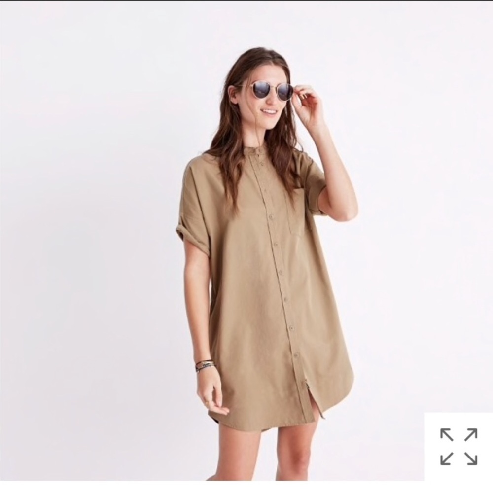 Madewell shirt dress size M